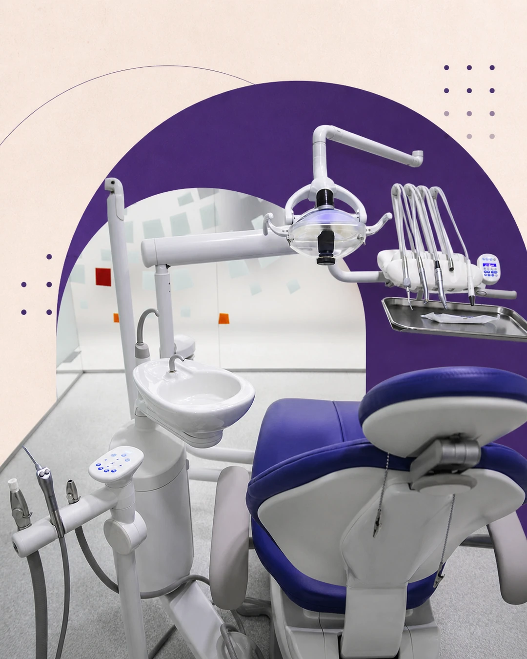 Treatment room blue