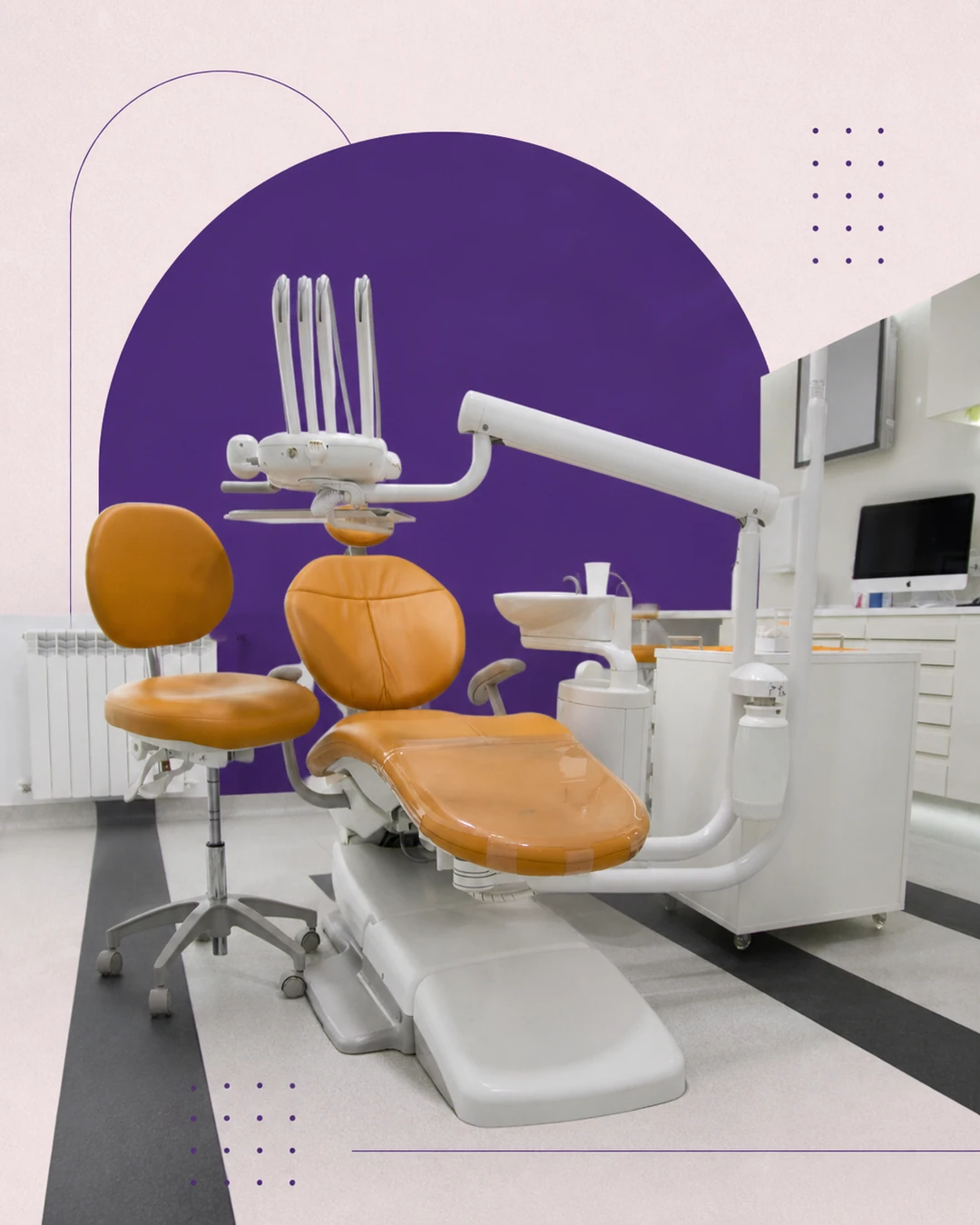 Treatment room orange